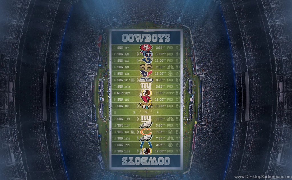 Cowboys 2015 Schedule Wallpaper? : Cowboys