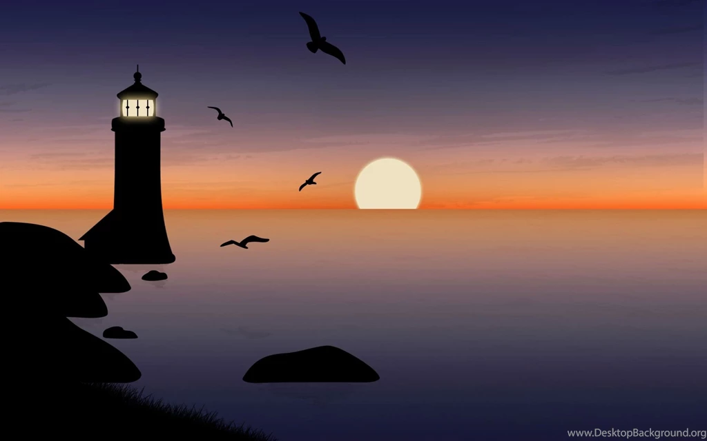 Lighthouse, Mural, Windows, Photo, 1920x1200 HD Wallpapers And FREE ...