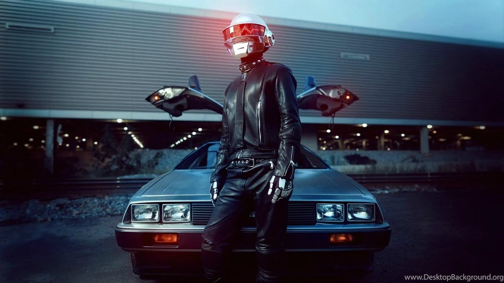 Daft Punk Delorean Wallpapers