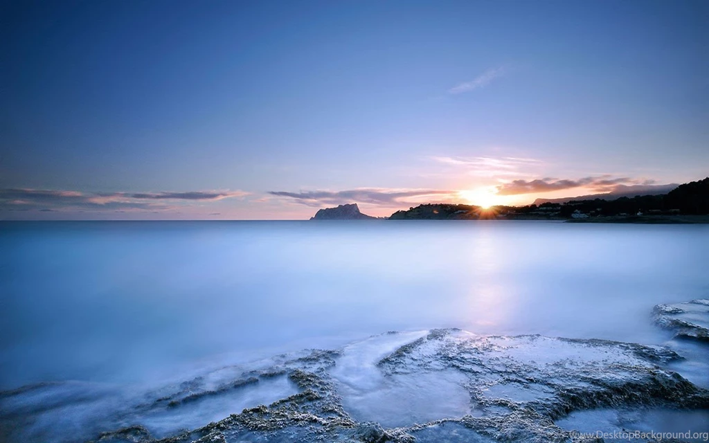 Blue Sky Sunset Wallpapers 9 - Landscape Wallpapers Free ...