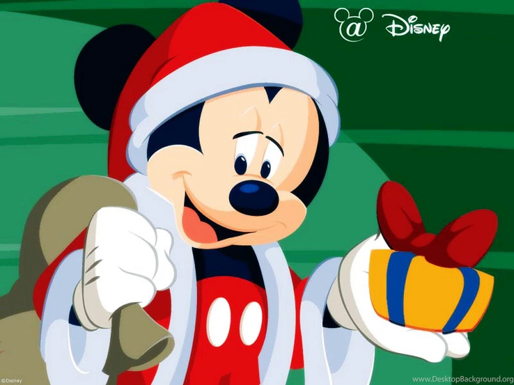 My Free Wallpapers Cartoons Wallpapers : Mickey Merry Christmas