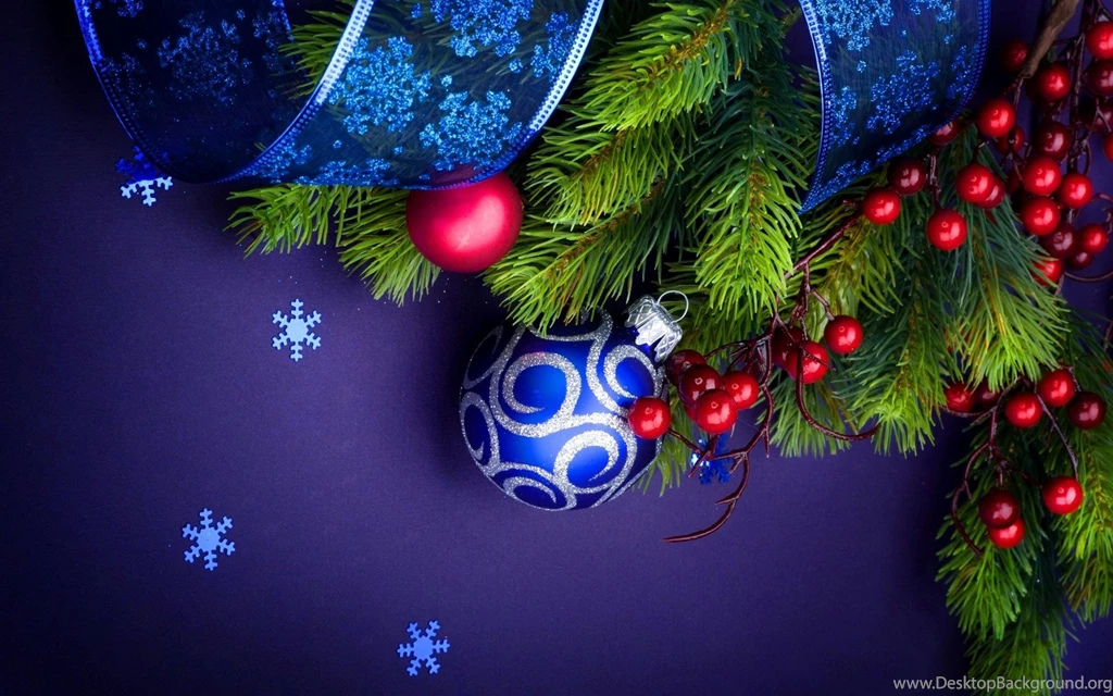 8 Christmas Balls And Trees HD Nice Wallpapers 1145 :: Christmas ...