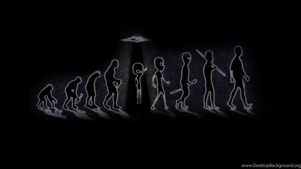 1920x1080 People, Ufo, Origin, Evolution, Monkey Wallpapers And ...