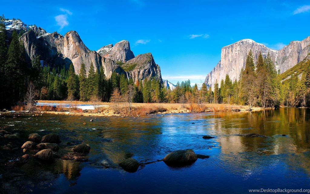 HD Yosemite Mountain Valey River Wallpapers High Resolution Full ...