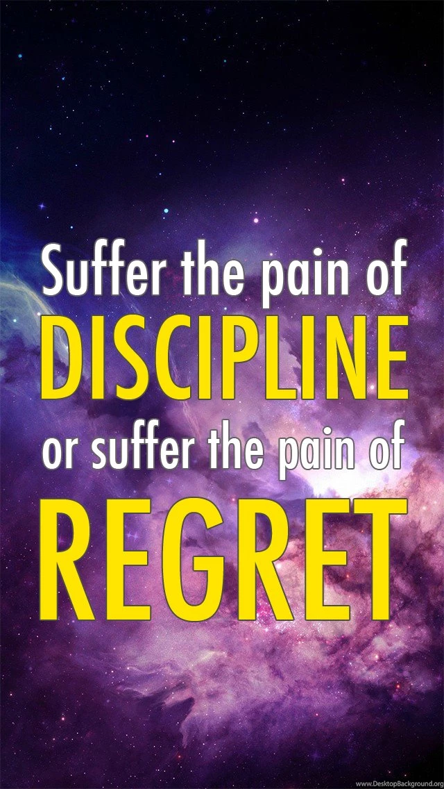 Image] Iphone Wallpapers For The Best Quote About Discipline Imgur ...