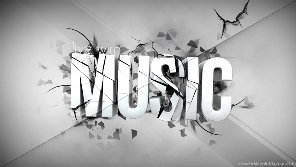 Wallpapers Music 3D Silver Backgrounds Wallpapers Free HD