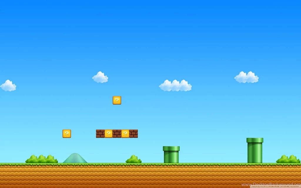 Super Mario Game HD Desktop Wallpapers : Widescreen : Fullscreen ...