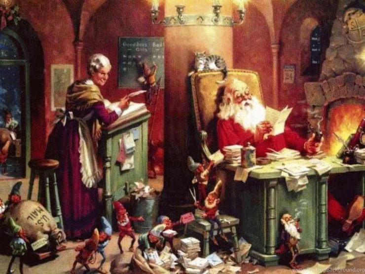 Vintage Santa Claus Santa Claus Vintages Cards Christmas ...