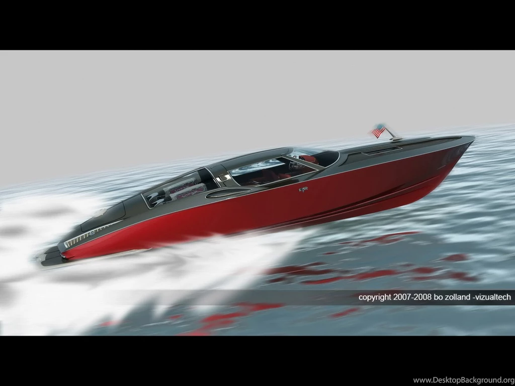 1963 Chevrolet Corvette Boat Design By Bo Zolland Side Speed ...