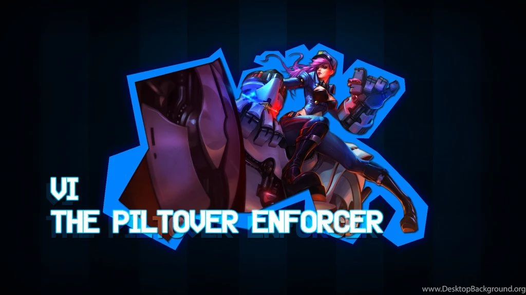 Officer Vi Wallpapers 1920x1080 By Sp00ker101 On Deviantart Desktop Background