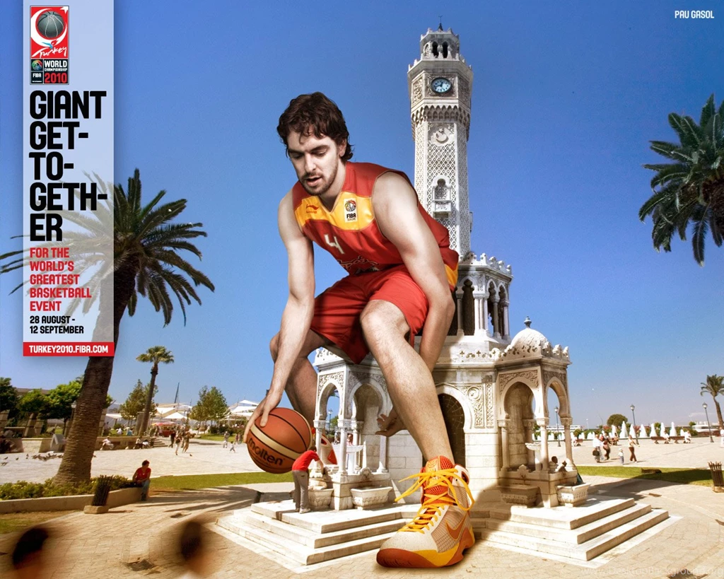 FIBA.com 2010 FIBA World Championship Wallpapers: Giant Get Together