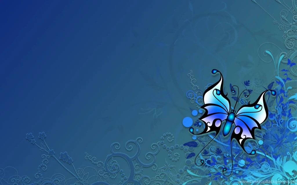 Blue Butterfly Wallpapers Wallpapers High Definition