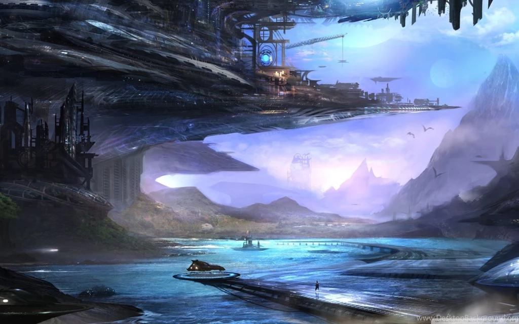Futuristic City HD Desktop Wallpapers : High Definition ...