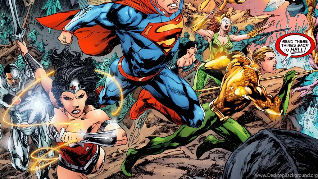 Justice League Of America Computer Wallpapers, Desktop Backgrounds ...