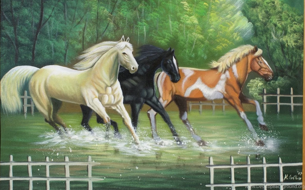Horse Painting Wallpapers