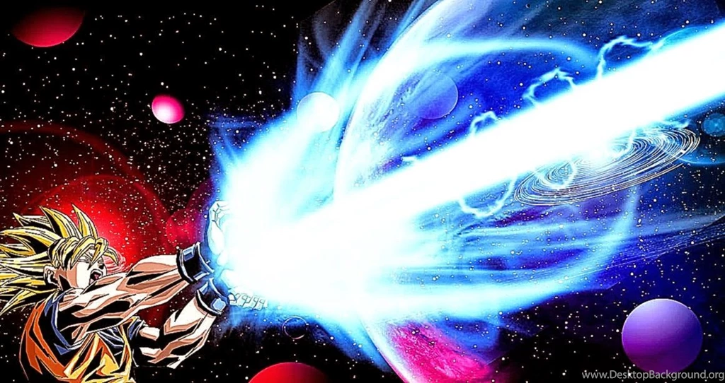 Dragon Ball Z Goku Kamehame Wallpapers Hd