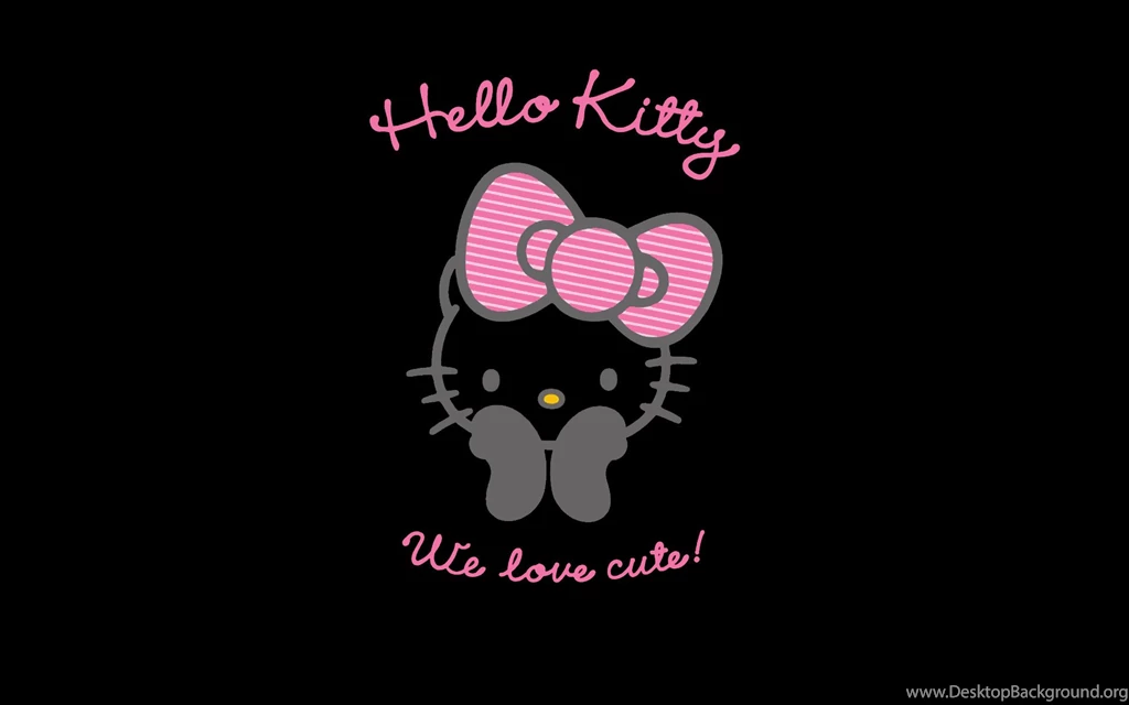 Free Black Hello Kitty Wallpapers