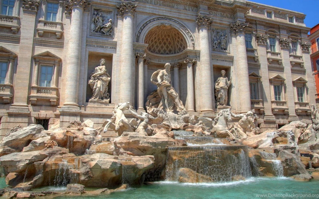 Modern Trevi Fountain Wallpapers