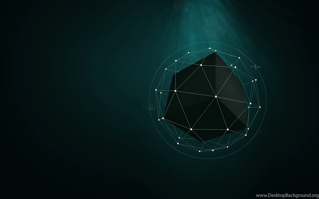 Download Wallpapers 3840x2400 Shape, Point, Cube, Geometric Ultra ...
