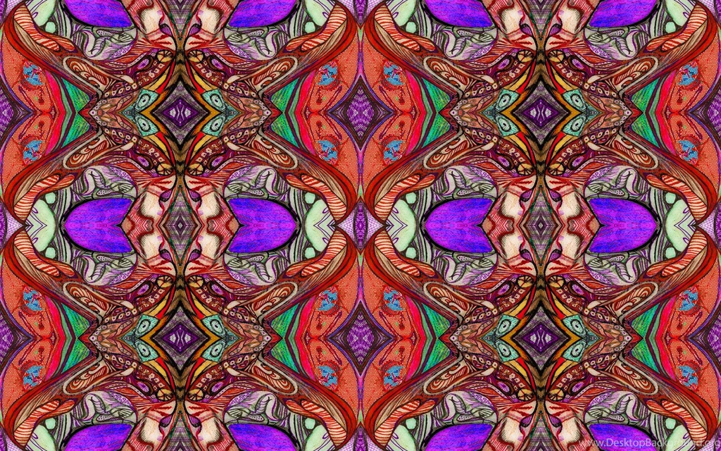 Abstract Flower Print >> HD Wallpaper, Get It Now!