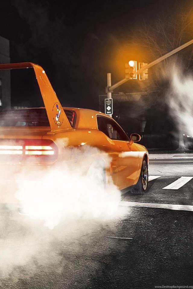 Car Burnout Iphone Wallpaper