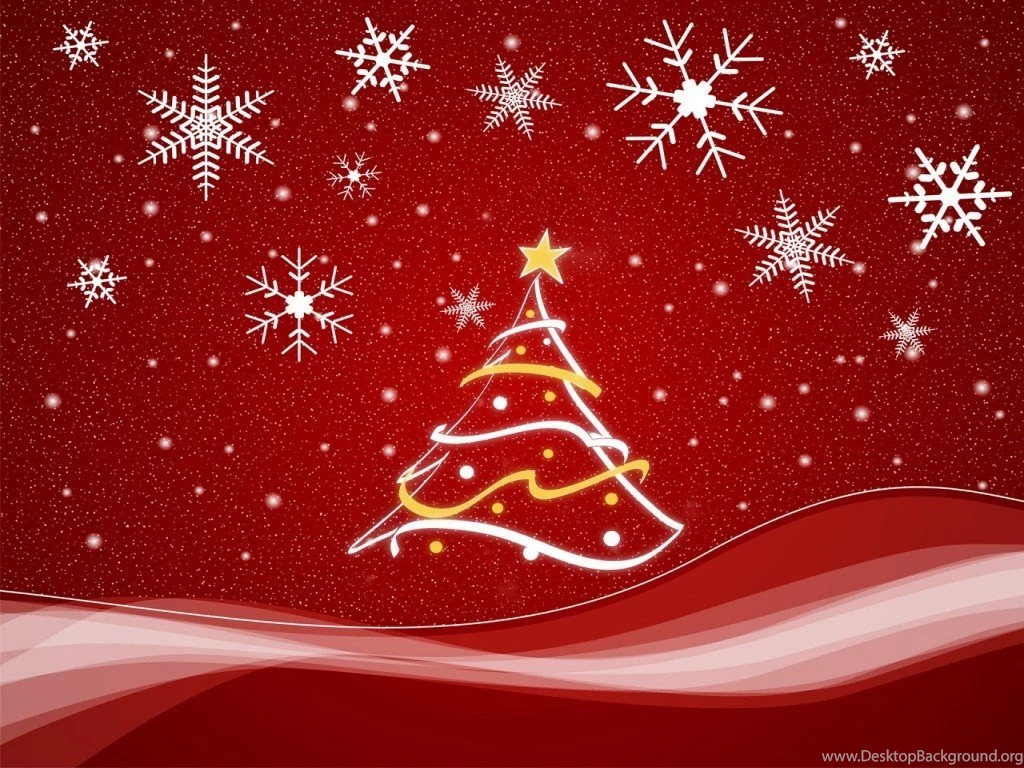 CHRISTMAS Wallpapers Christmas Tree Red Design