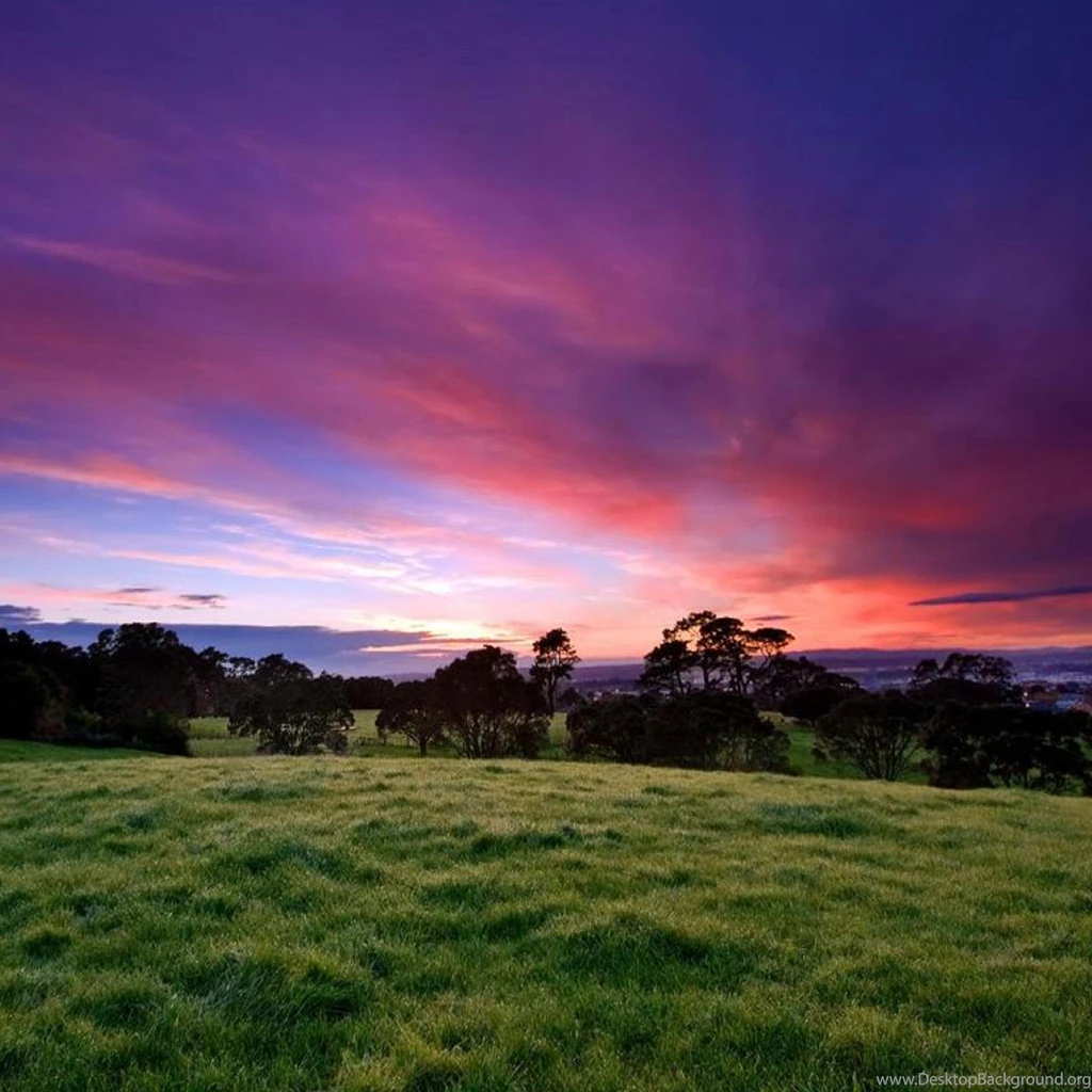 Prairie Sunset iPad Air 2 Wallpapers