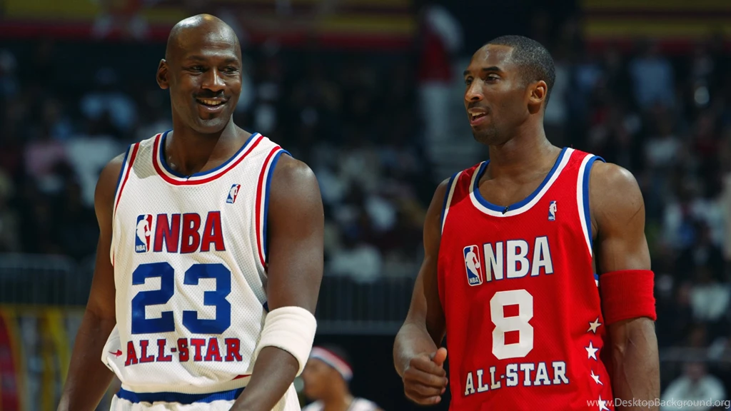 HD Kobe Bryant With Michael Jordan Wallpapers