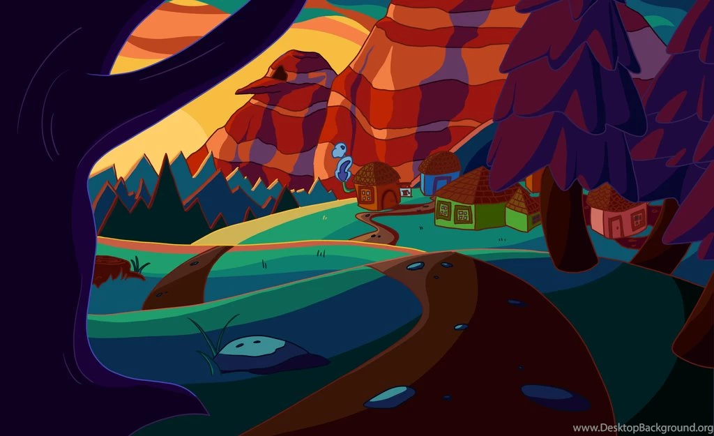 DeviantArt: More Like Adventure Time Backgrounds By Tex Tin Star