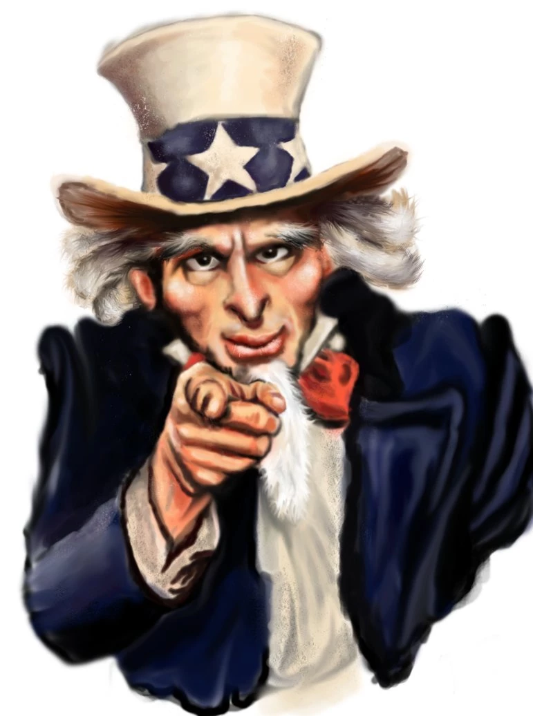 Crazy Uncle Sam By Et Foster On Deviantart Desktop Background