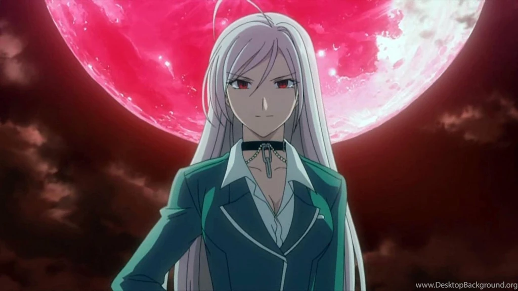 Rosario Vampire Akashiya Moka Hd Wallpapers (