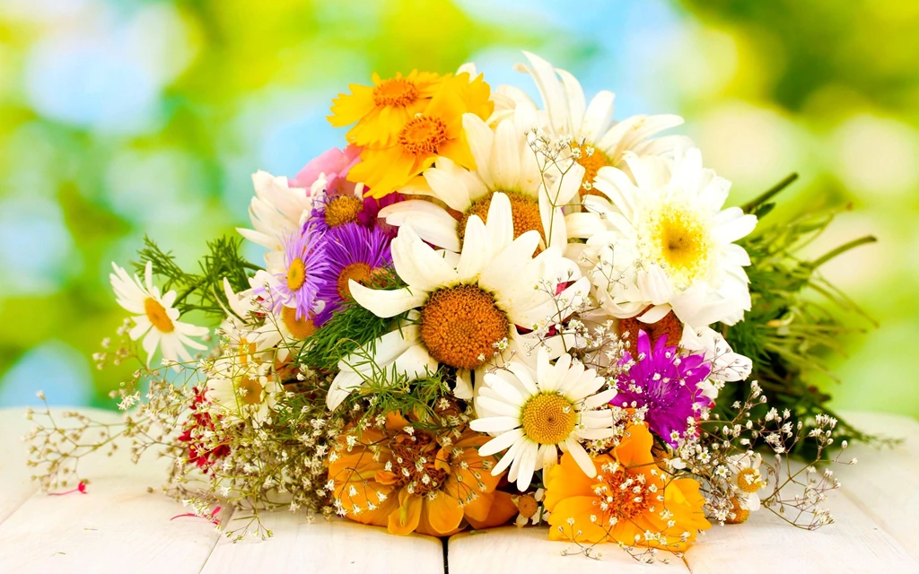 Warm Bouquet Flowers Wallpaper,Warm HD Wallpaper,Bouquet HD ...