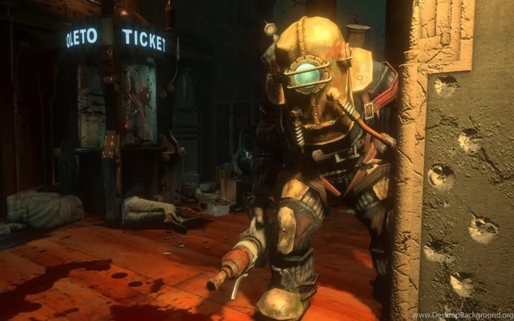 Big Daddy At Ticket Booth Action Rpg Games Wallpapers Image ...