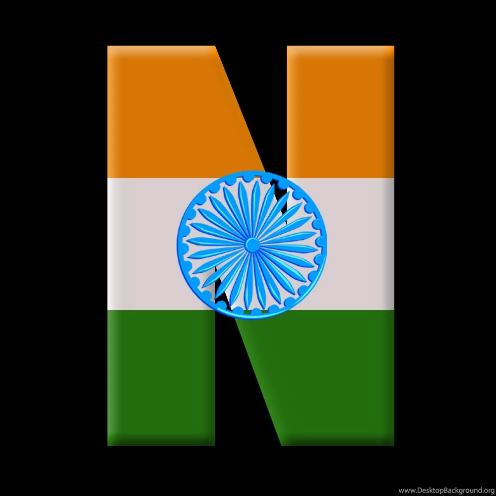 Indian Flag Alphabet Letter Wallpapers Pics Download