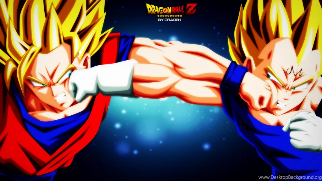 Majin Vegeta Vs Goku (DBZ) By DraDek By DraDek On DeviantArt