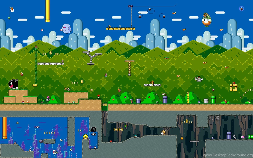 Super Mario World Wallpapers Wallpapers Cave