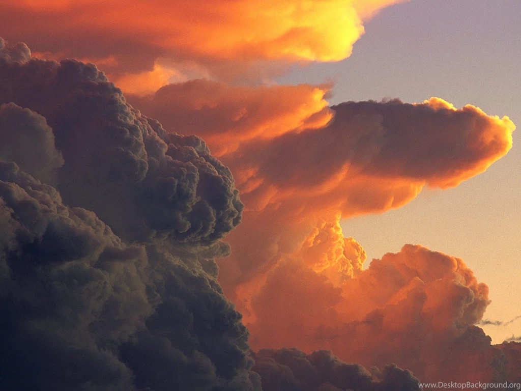 Cumulus Clouds At Sunset Weather Wallpapers Image Featuring Clouds ...