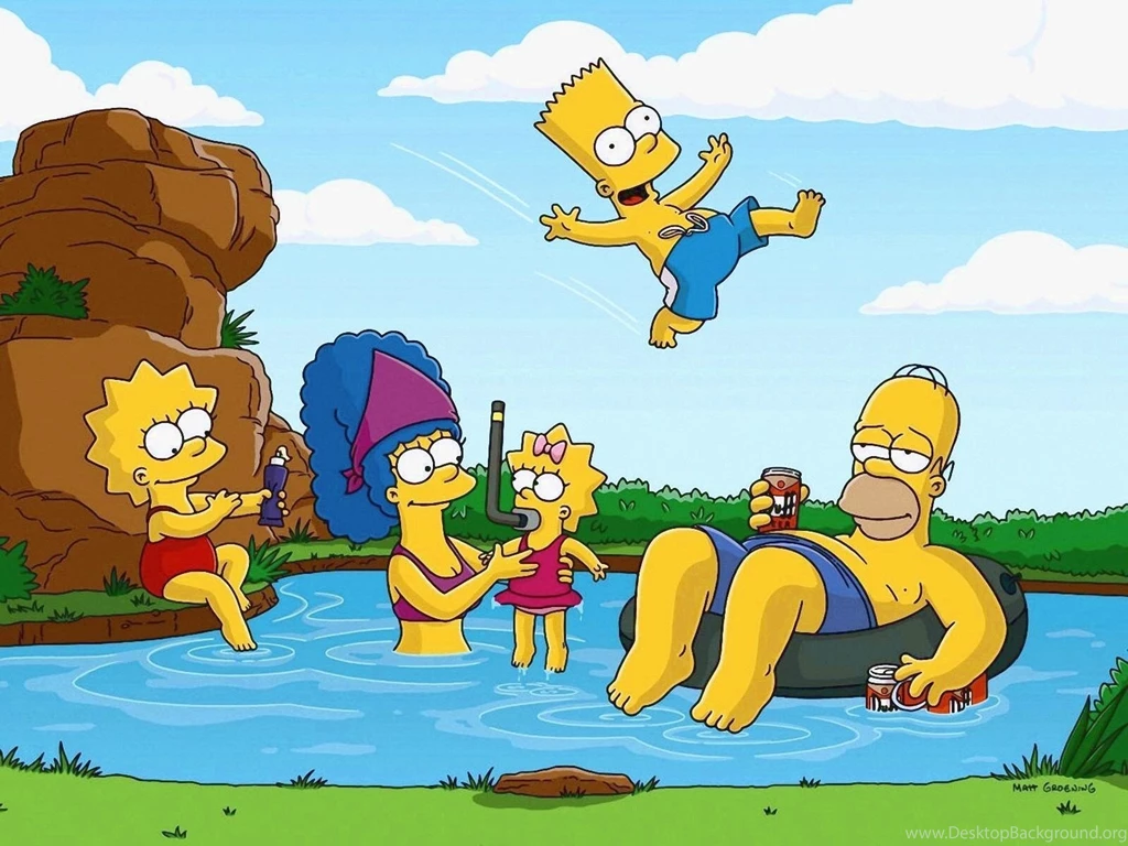 Dan Dare.org The Simpsons Wallpapers (1600 X 1200 Pixels)