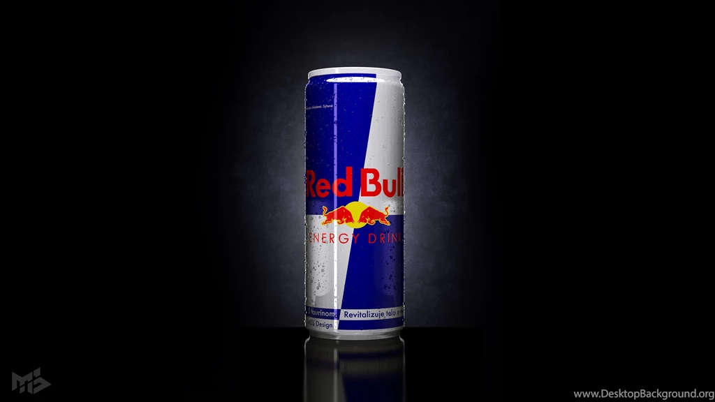 Red Bull Can Wallpaper. Desktop Background