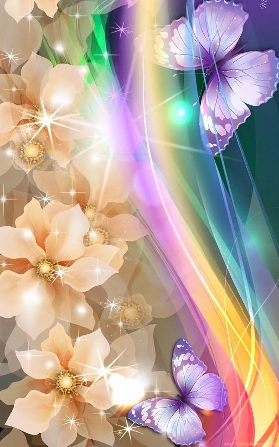 Glowing Flowers Live Wallpapers Android Apps On Google Play