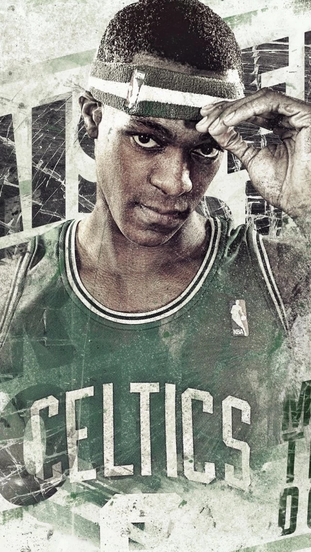 Download Wallpapers 640x1136 Rajon Rondo, Basketball, Boston ...