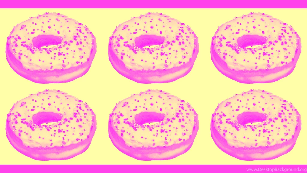 Neon Donut Desktop Wallpapers — Freckle & Fair