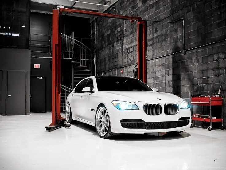 BMW Cars Grayscale BMW 7 Series Garage BMW F01/F02 / 1280x960 ...