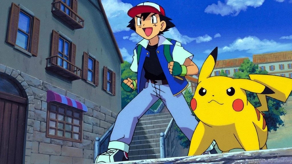 Ash Ketchum Wallpaper. Desktop Background