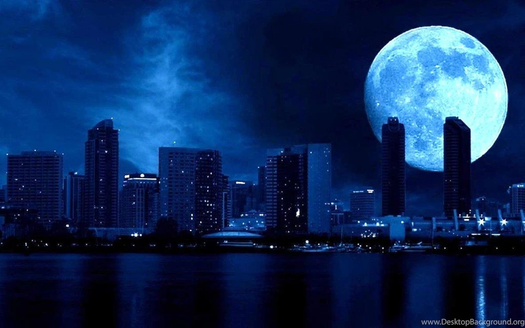 Big Blue Moon Of San Diego (