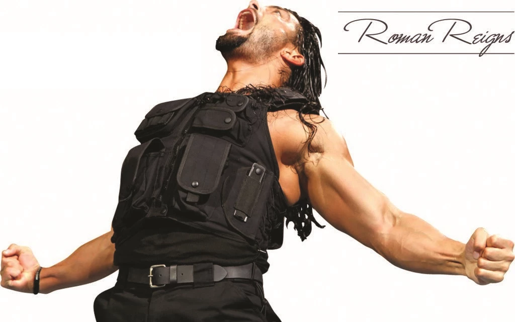 Final Action Attack Of Roman Reigns In Wwe Hd Wallpapers Desktop Background