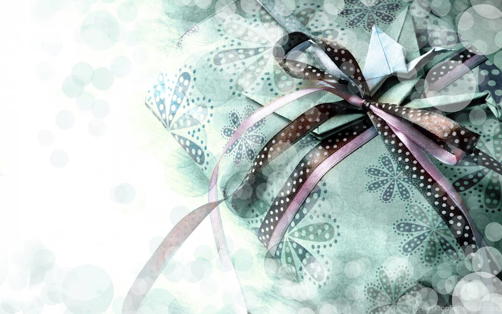 Download Wallpapers 3840x2400 Gift, Ribbon, Bow, Box, Crane ...