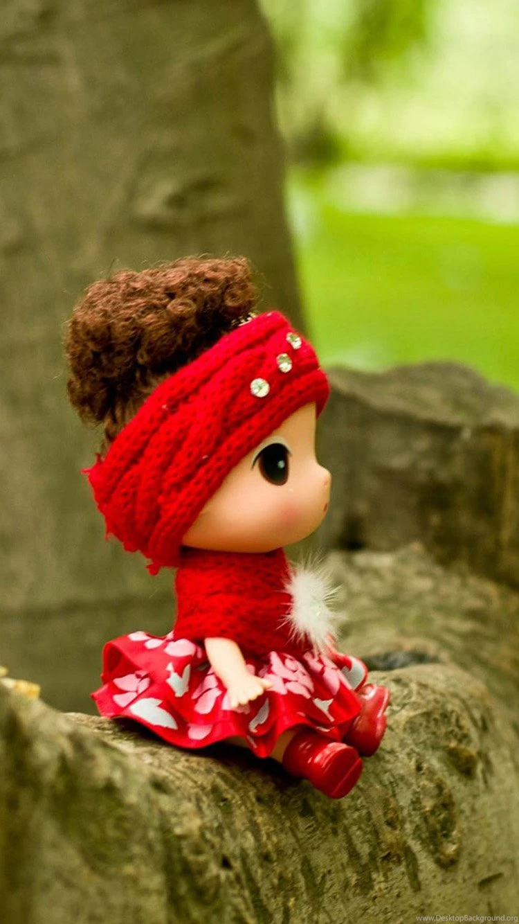 Cute Red Doll Iphone 6 Wallpapers Desktop Background