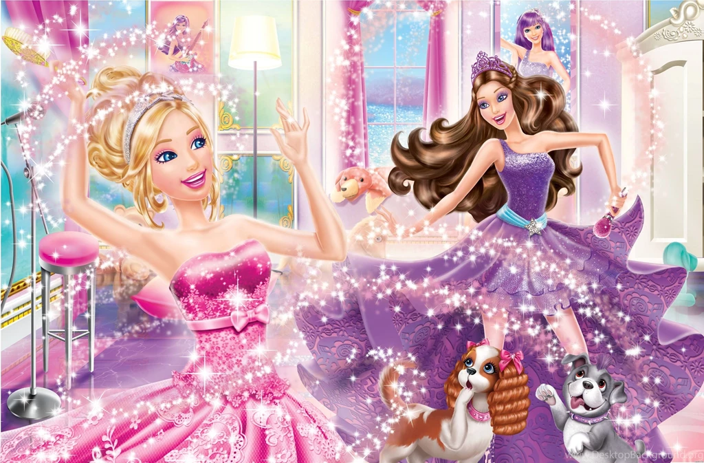 Barbie Rose Pink Lips Wallpapers