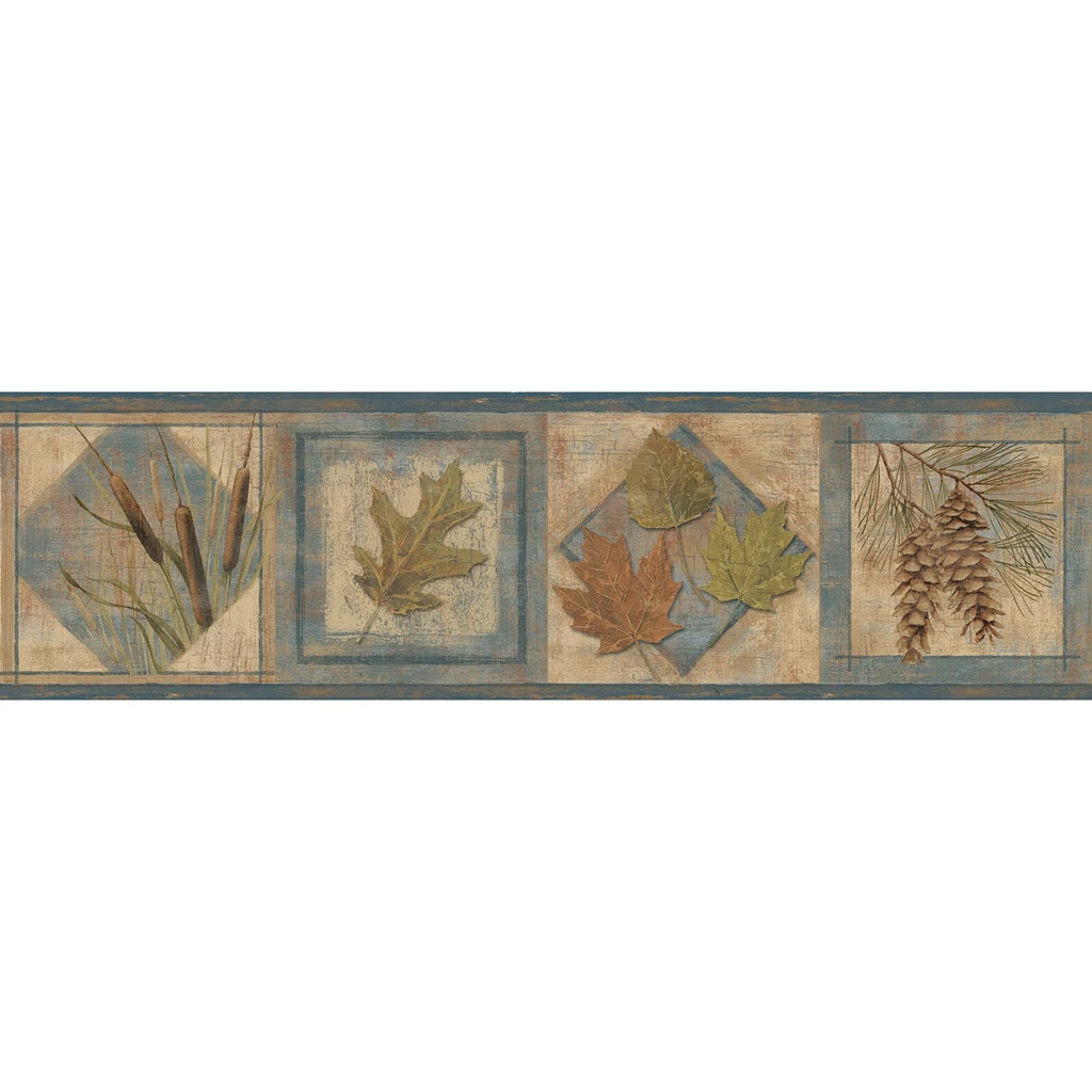 Echo Lake Lodge Seminole 15' X 5.75" Greenleaf 3D Embossed Border ...